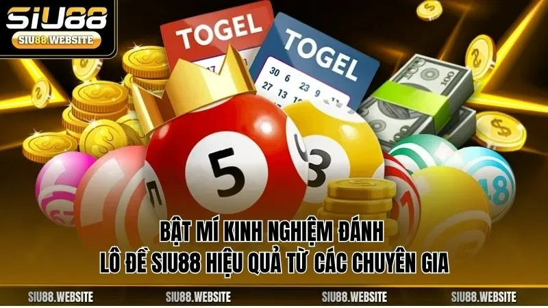 Bật mí kinh nghiệm đánh lô đề SIU88 hiệu quả từ các chuyên gia